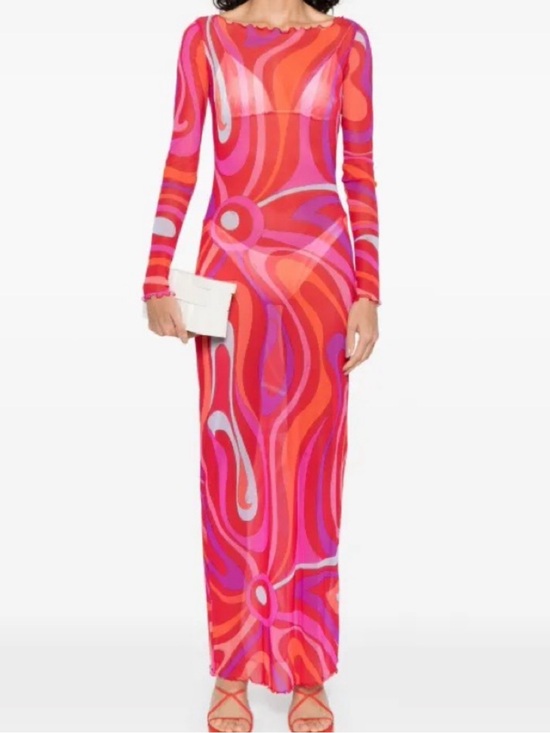 Emilio Pucci Dresses & Skirts - Pucci Iride Print maxi coverup
